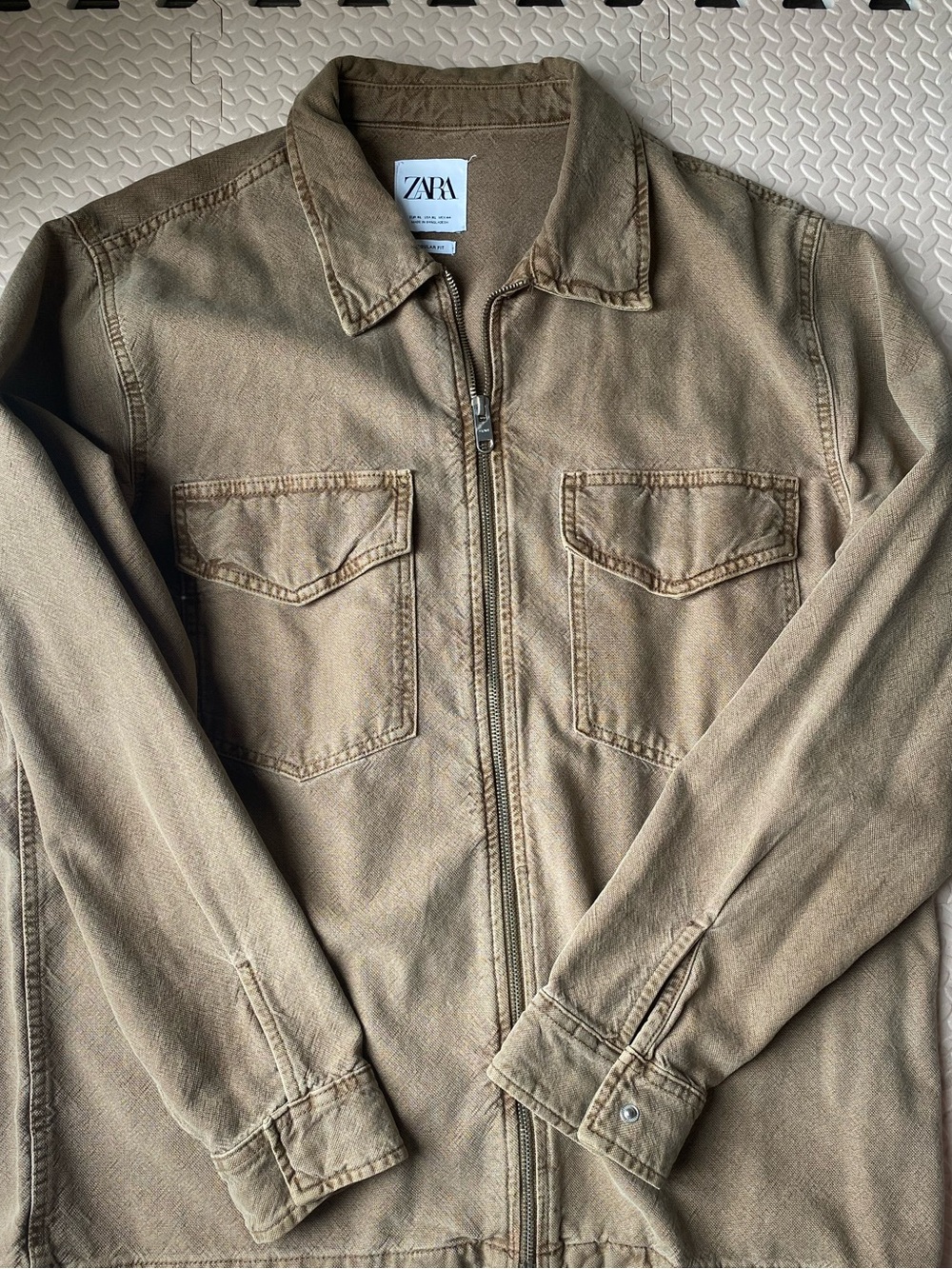 Men's Brown Denim Jacket